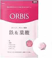 Amazon.co.jp: ORBIS(オルビス) 鉄&葉酸(ストロベリー風味) 徳用